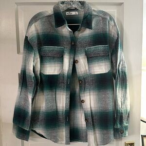 Hollister “boyfriend fit” Flannel